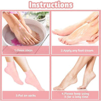 Silicon Sleep Gloves & Socks Set
